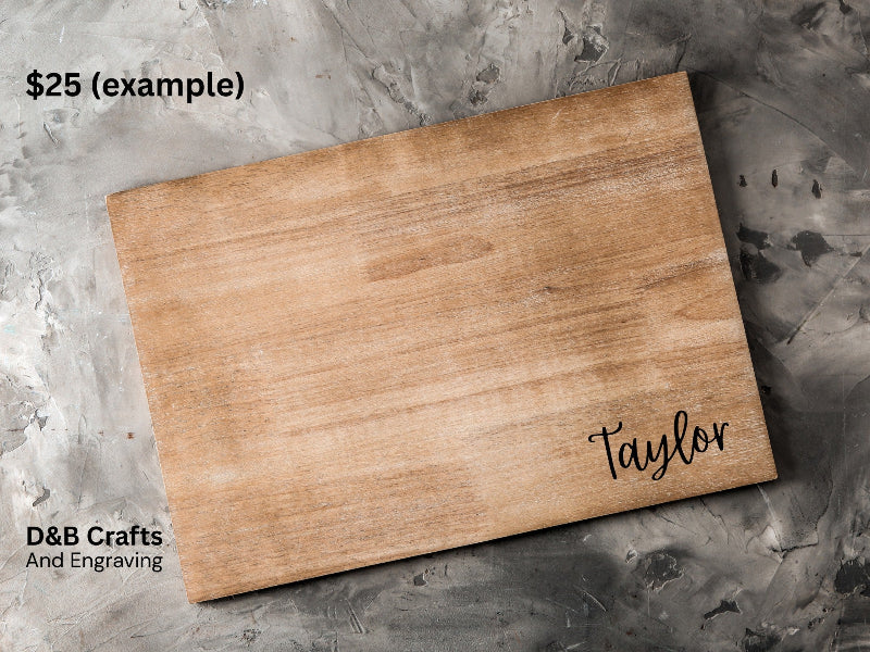 Bamboo Cutting Board (12x7.5x.5)