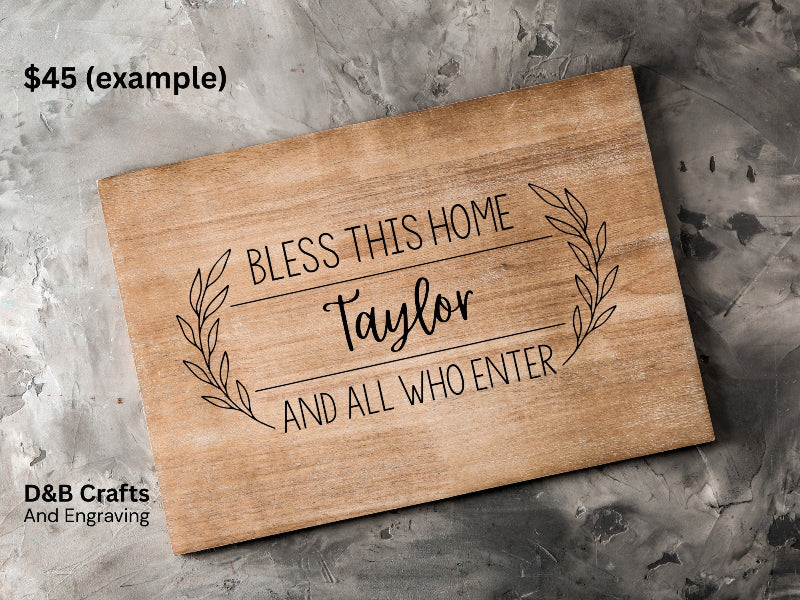 Bamboo Cutting Board (12x7.5x.5)