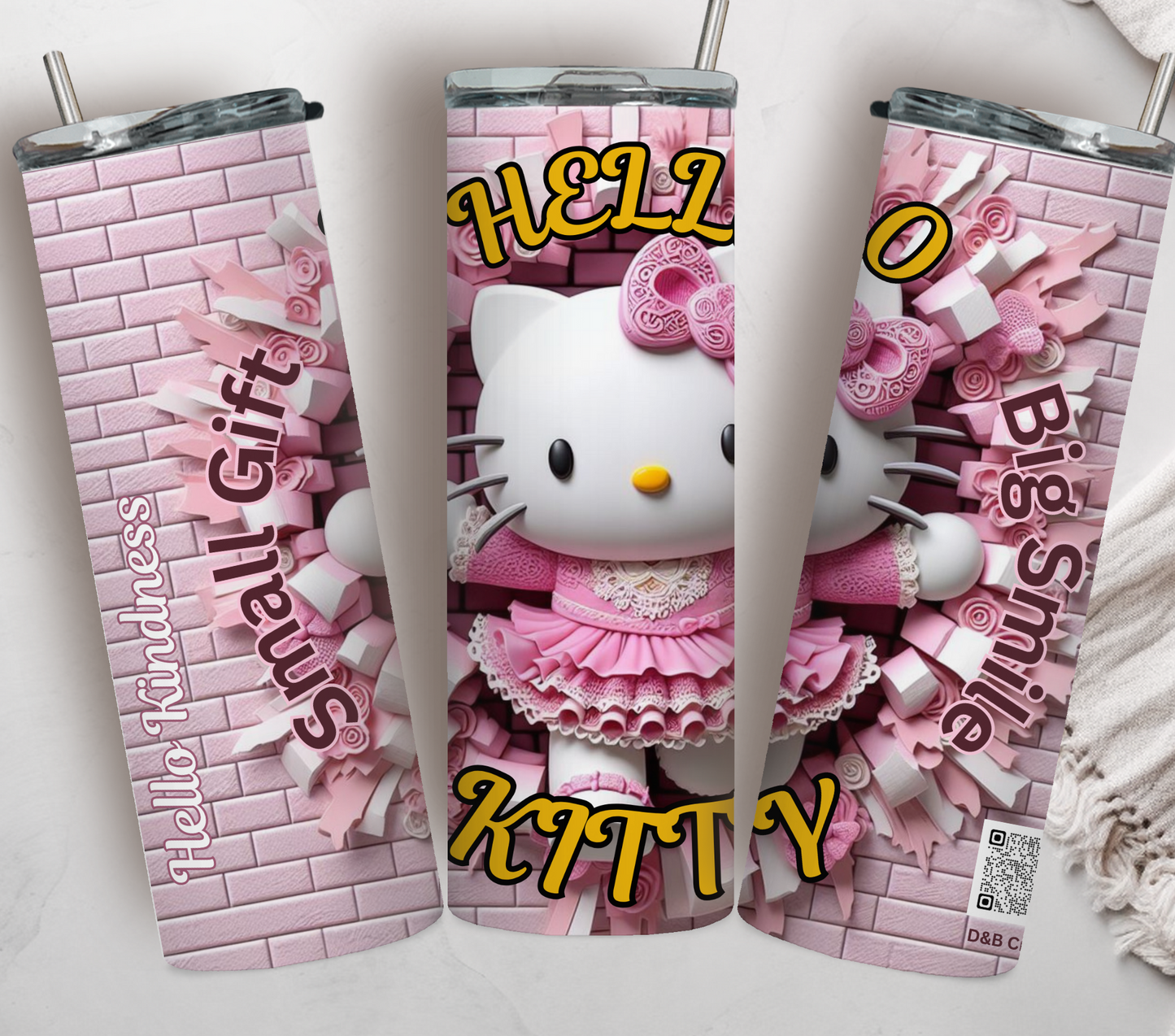 20oz Tumbler-Hello Kitty