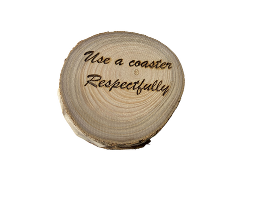 Real Wood Coaster